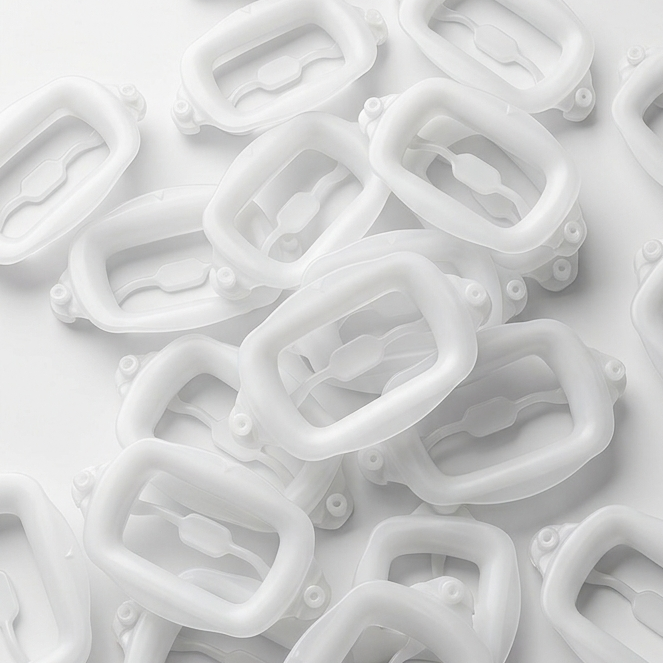 Silicone Cheek Retractors - White