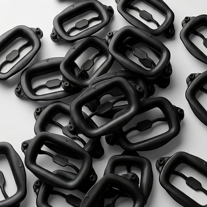 Silicone Cheek Retractors - Black