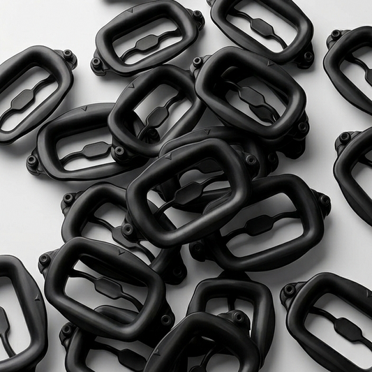 Silicone Cheek Retractors - Black
